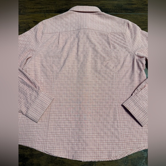 Vintage L.L. Bean Double Pocket Button Down Women Size Medium Fast Shipping - Picture 3 of 7